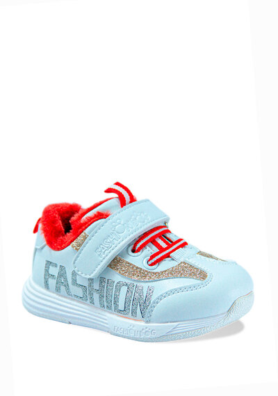 FASHION DOG КРОССОВКИ Девч. D984DDC271.4 с мехом Белый