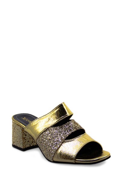 GREAT SHOES ШЛЁПАНЦЫ Женс. GS 19.2 Золотистый
