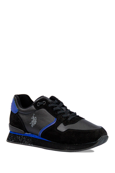U.S.POLO ASSN. КРОССОВКИ Мужс. GAREN 2PR-D 101180914 Чёрный