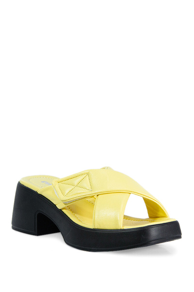 EVROMODA ШЛЁПАНЦЫ Женс. 010.1136 309 Жёлтый