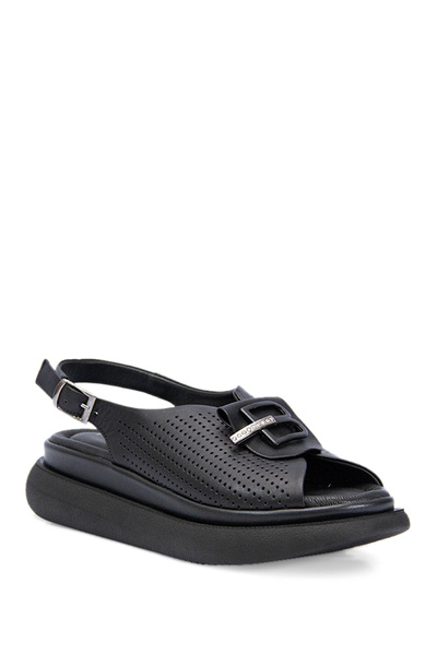 EVROMODA БОСОНОЖКИ Женс. 465.2136 01 Чёрный