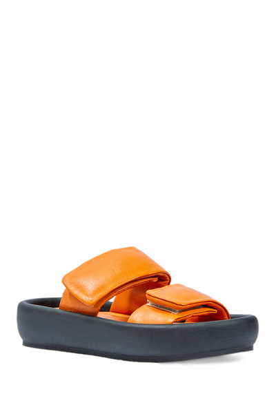 EVROMODA ШЛЁПАНЦЫ Женс. 093.201.2 Оранжевый
