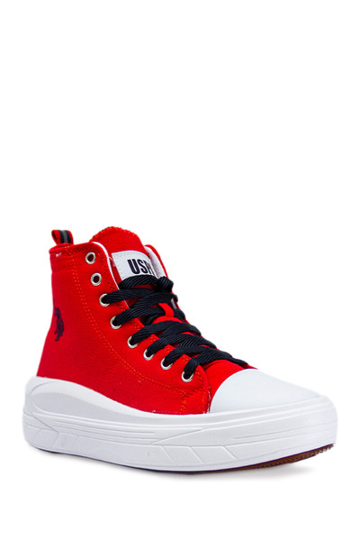 U.S.POLO ASSN. ХАЙТОПЫ Уни. CLEMENTINE TEX 3FX 101299085 Красный