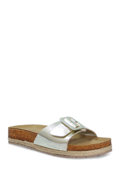NINE WEST ШЛЁПАНЦЫ Женс. DESNA 3FX 101339573 Золотистый