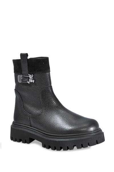 MINNO KIDS БОТЫ Девч. MNK 4054-01 Чёрный