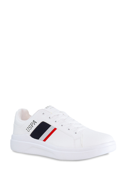 U.S.POLO ASSN. СНИКЕРЫ Мужс. CAMEL 4FX 101501630 Белый