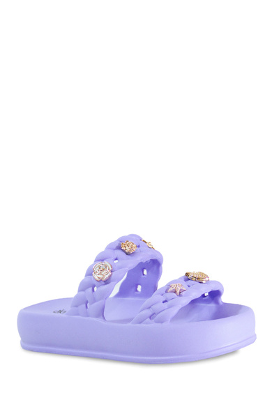 AKINALBELLA ШЛЁПАНЦЫ Женс. E423.Z.0000.2 Фиолетовый