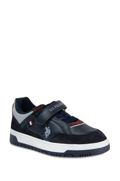 U.S.POLO ASSN. СНИКЕРЫ Малч. VALVERDE 3PR 101416594 Тёмно-синий
