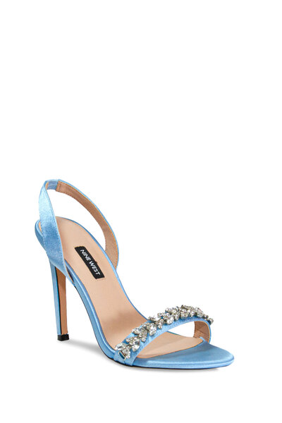NINE WEST БОСОНОЖКИ Женс. GISSA 2FX 101080380 Синий