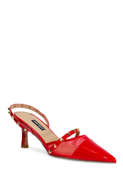 NINE WEST БОСОНОЖКИ Женс. LENNAY 2PR 101194925 Красный