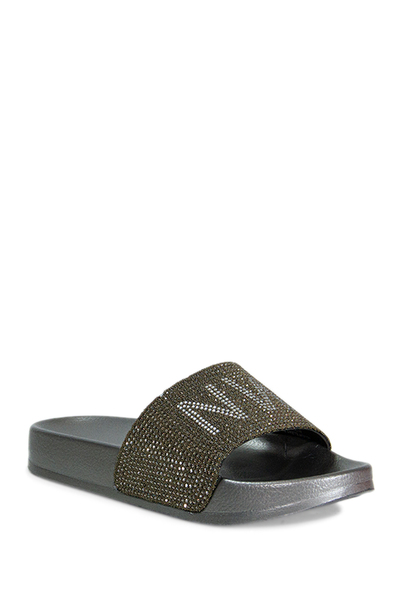 NINE WEST ШЛЁПАНЦЫ Женс. STAR 3FX 101352322 Тёмно-серый