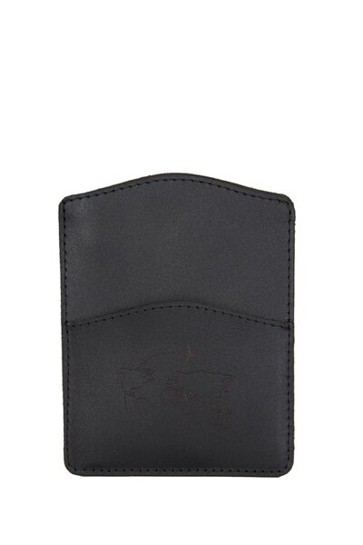 BARHAN PORTMONE Уни. ОБЛОЖКА ДЛЯ ПАССПОРТА BRH-0006 Чёрный