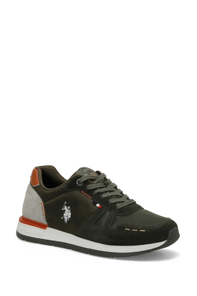 U.S.POLO ASSN. КРОССОВКИ Мужс. GUNNER 4FX 101512776 Хаки