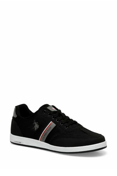 U.S.POLO ASSN. КРОССОВКИ Мужс. KARES 4FX 101487660 Чёрный