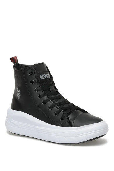U.S.POLO ASSN. ХАЙТОПЫ Женс. CLEMENTINE PU 2PR 101163681 Чёрный