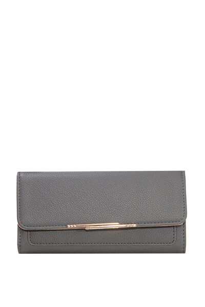 FASHION BAG PORTMONE Женс. FB 0185.3 Тёмно-серый