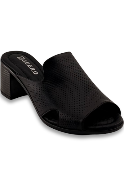 GUERO ШЛЁПАНЦЫ Женс. G395 466-1 T530 R01 Чёрный