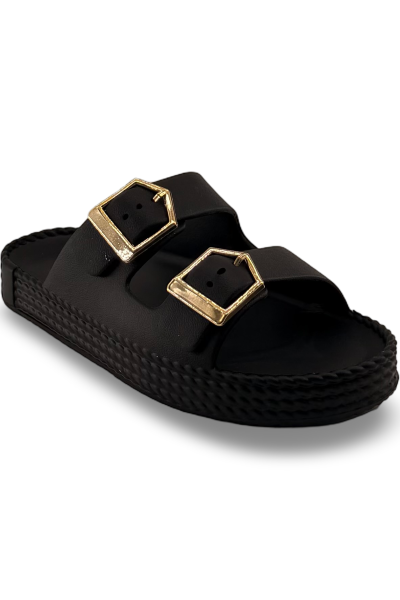 L&L ШЛЁПАНЦЫ Женс. 26Y.256 044.01 Чёрный